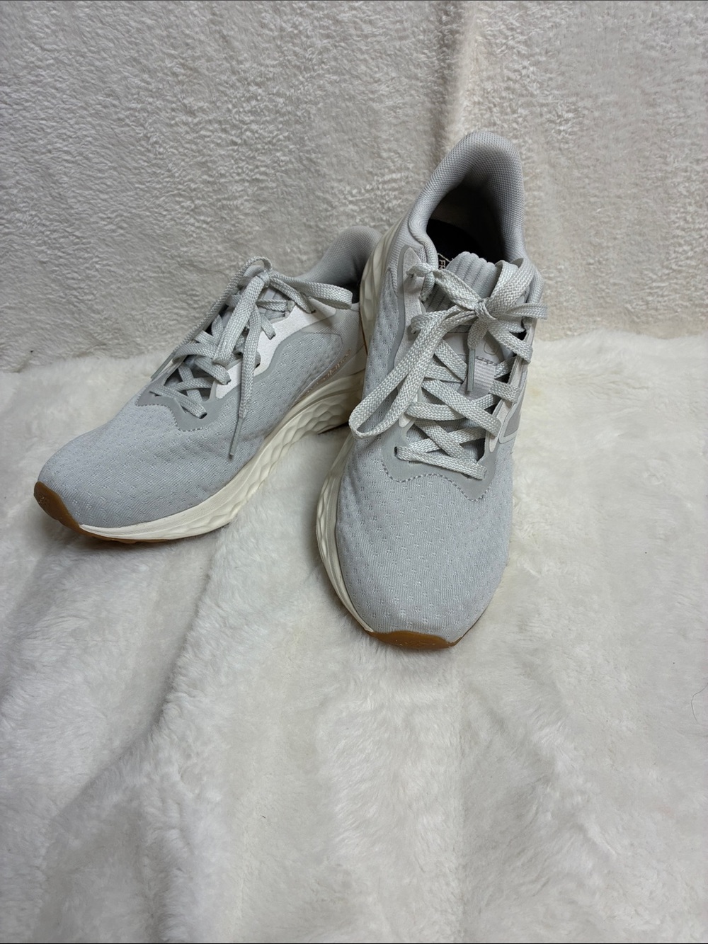 New Balance Light Gray Women's Running Shoes